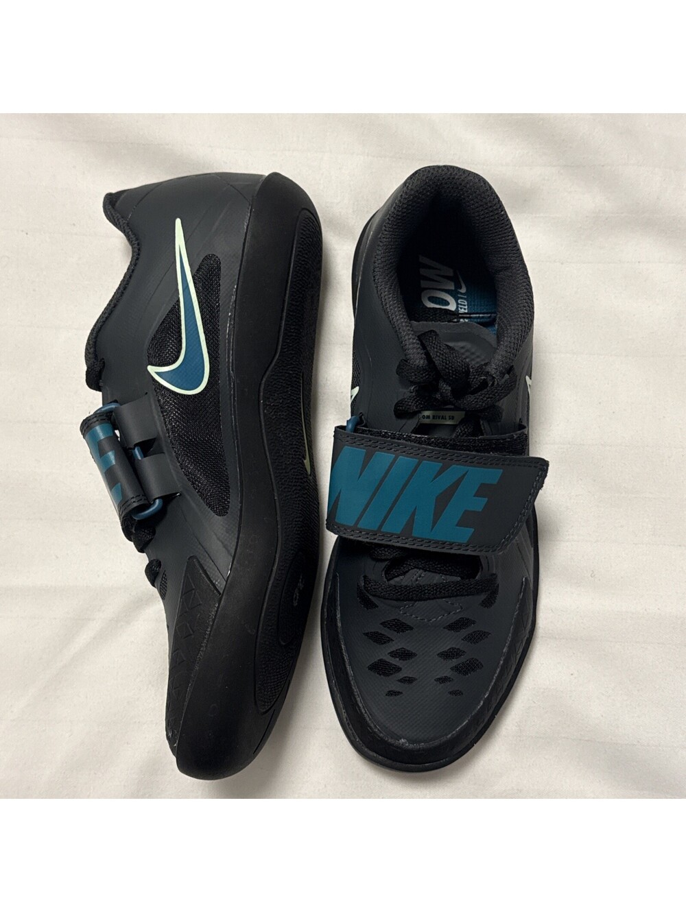 Nike Zoom SD 4 Black Electric Algae Track And Field Throwing Shoes Mens Size 4